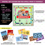 Custom Board Game : Print it YOURSELF Complete Customization - DIGITAL FILE