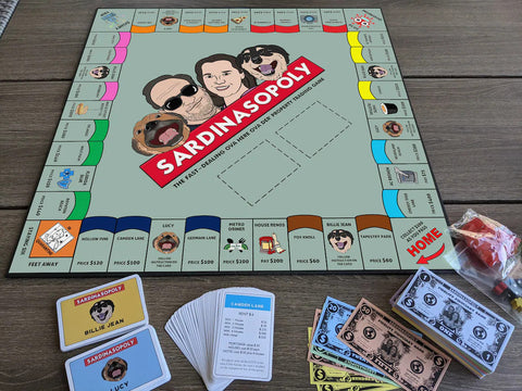 Custom Personalized FOR-YOU-OPOLY Board Game