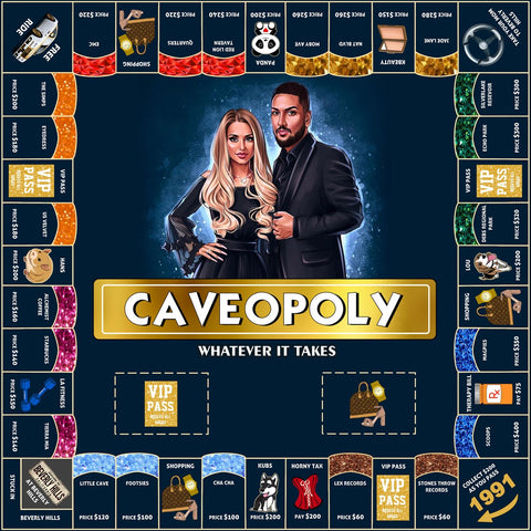 Luxe Theme Upgrade for Custom Foryouopoly Board Game