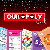 Custom Youropoly Deal Card Game with Box